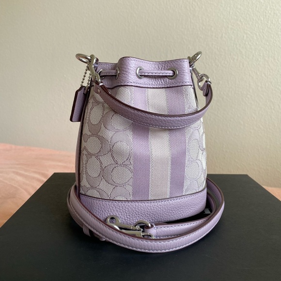 Coach Dempsey Mini Bag + Scarf - Picture 4 of 8